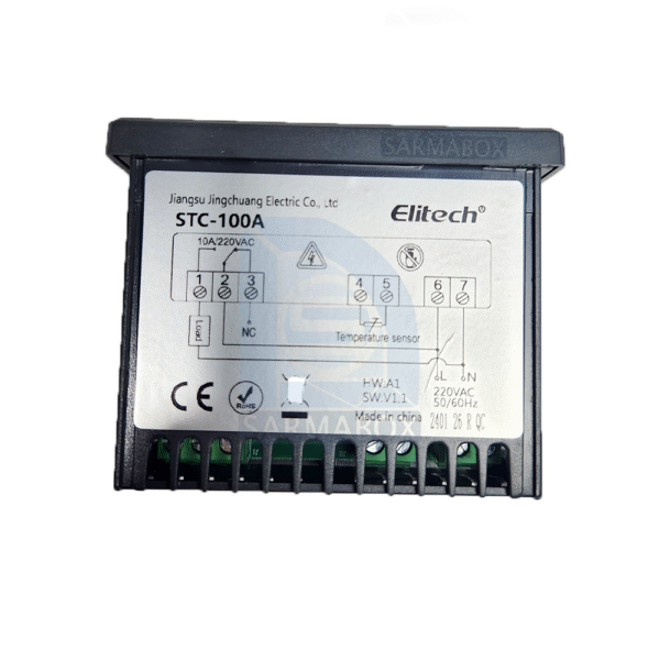 ترموستات یخچال دیجیتال مدل STC 100A - Image 3