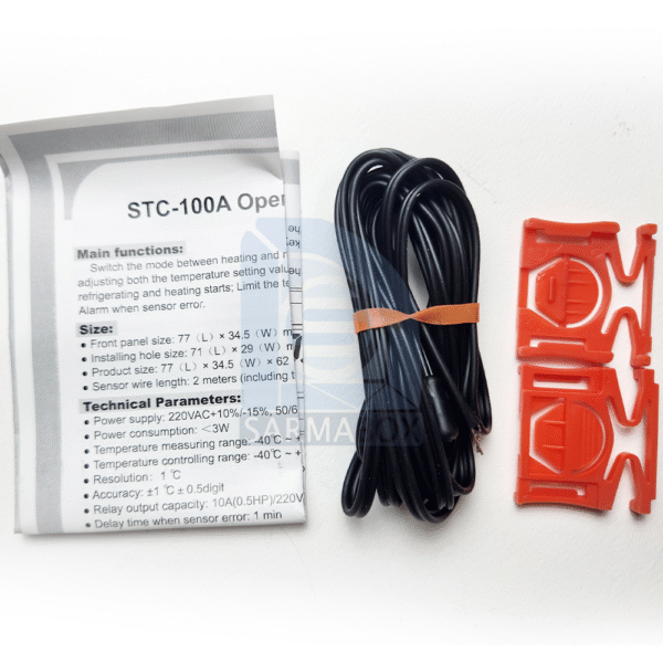 ترموستات یخچال دیجیتال مدل STC 100A - Image 2
